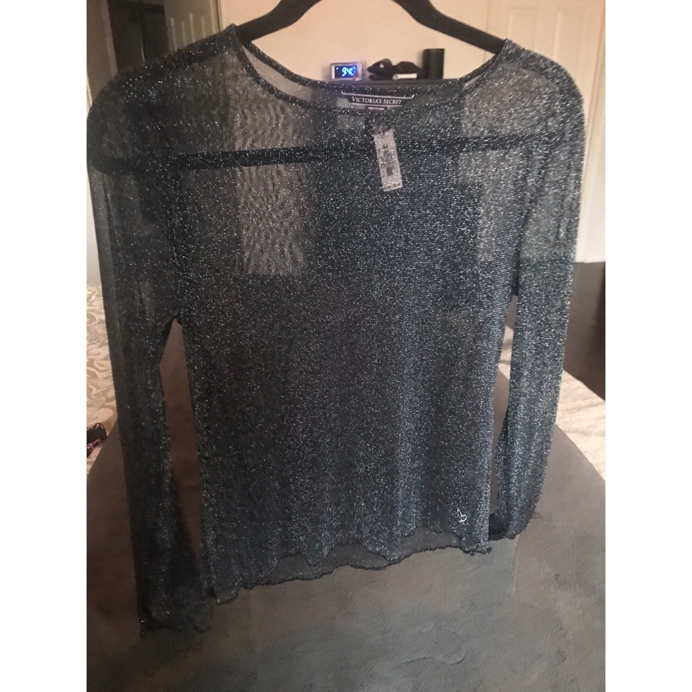 Sheer top/cover up